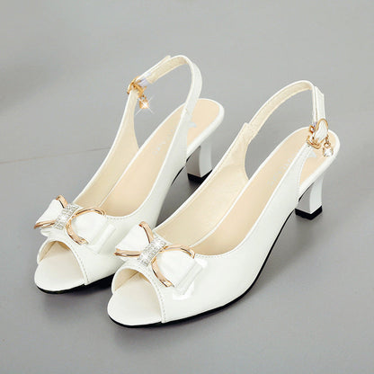 📢50 % de réduction !! ⏰💎Sandales élégantes à bout ouvert et bride arrière pour femme