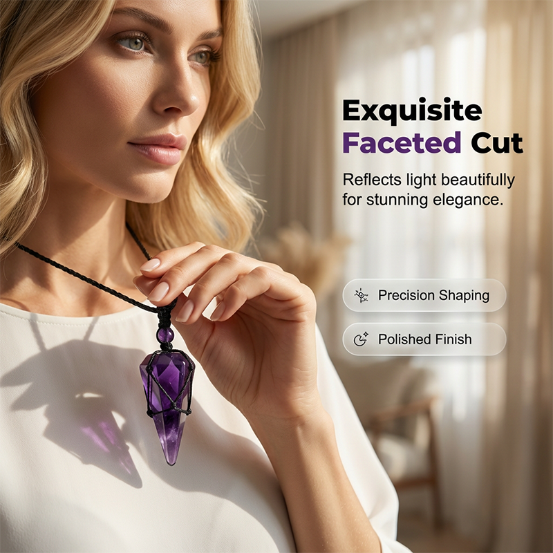 💎 50% DE RÉDUCTION! ✨ Pendentif Conique pour Hommes et Femmes – Design Minimaliste, Métal Hypoallergénique & Parfait Pour Un Usage Quotidien ou Offrir 🎁