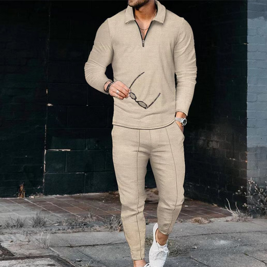 📢50 % de réduction !! ⏰💎Men's Casual Pullover and Pants Set