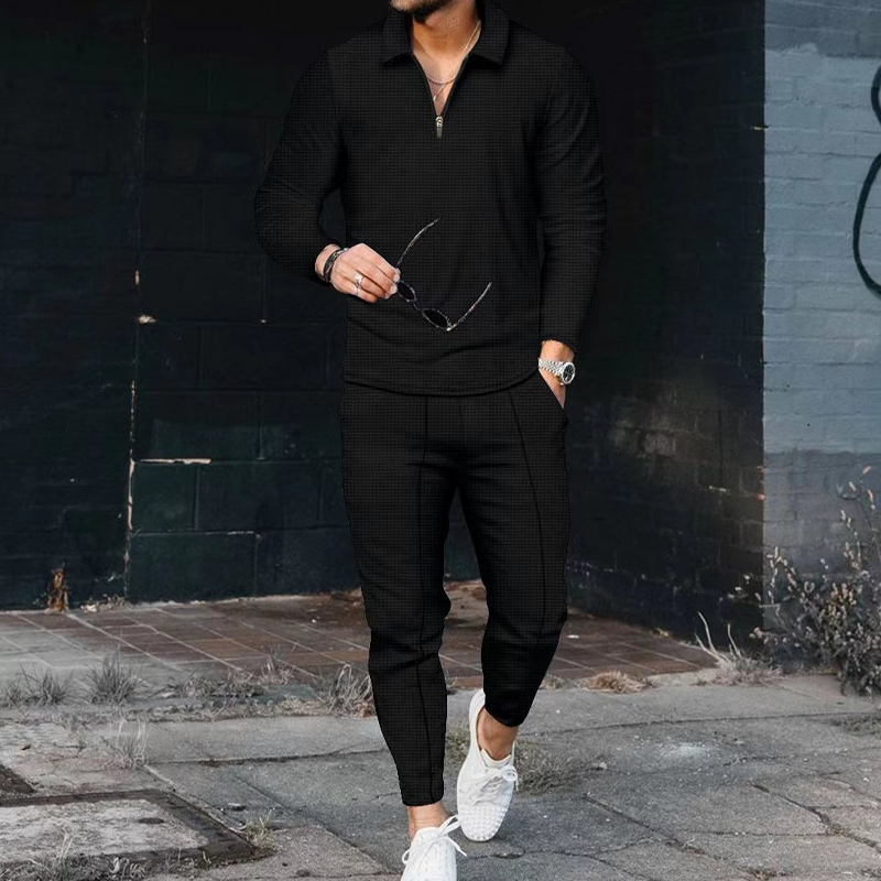 📢50 % de réduction !! ⏰💎Men's Casual Pullover and Pants Set