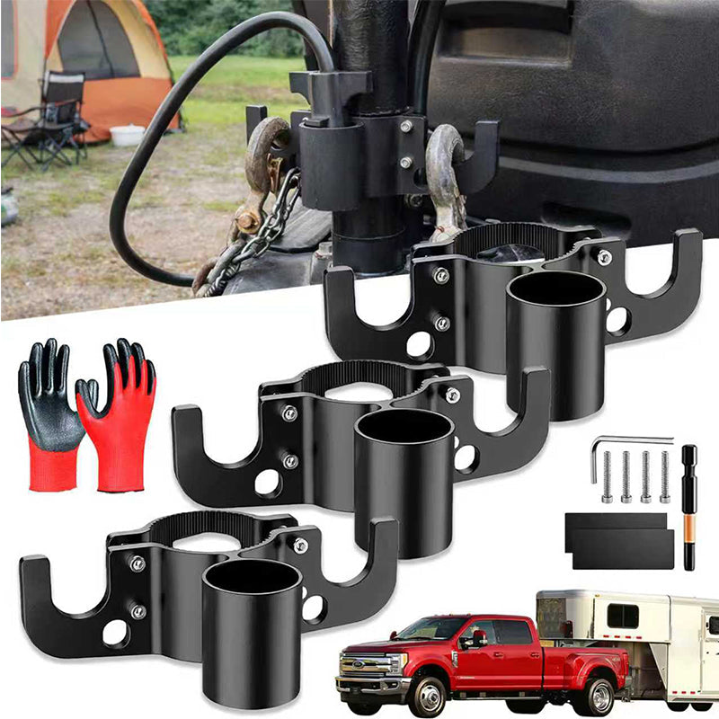 🔗⚡ 50% OFF – Aluminum Trailer Towing Chain Organizer Mount | Heavy-Duty, Rustproof, Keeps Chains Tangle-Free, Easy Install 🚛🔧