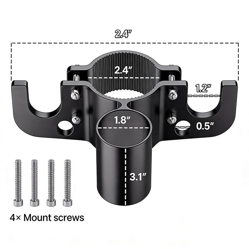 🔗⚡ 50% OFF – Aluminum Trailer Towing Chain Organizer Mount | Heavy-Duty, Rustproof, Keeps Chains Tangle-Free, Easy Install 🚛🔧