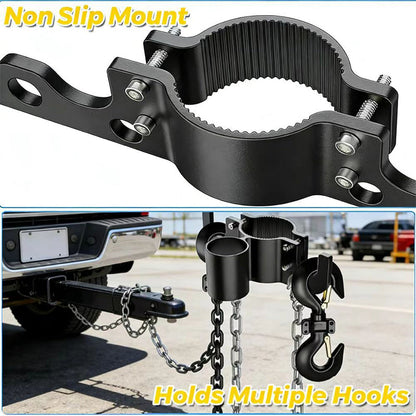 🔗⚡ 50% OFF – Aluminum Trailer Towing Chain Organizer Mount | Heavy-Duty, Rustproof, Keeps Chains Tangle-Free, Easy Install 🚛🔧