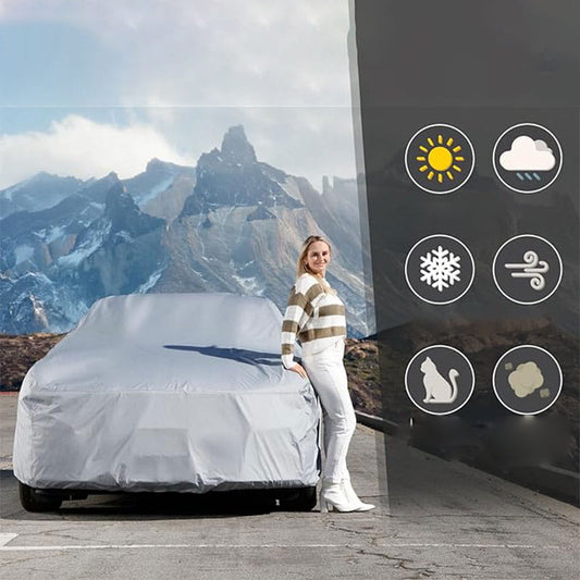 🔥 Promotion exceptionnelle : 50 % de réduction 🔥 Housse de voiture toutes saisons, anti-poussière, anti-UV et imperméable