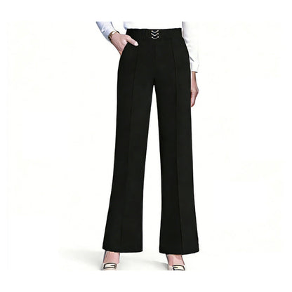 🎁Nouveautés : -50 %💥Pantalon taille haute à jambes larges pour femme