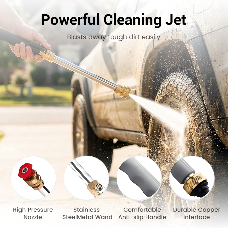 💐50% DE RÉDUCTION ! Pistolet à eau haute pression – Nettoyage puissant pour voiture & jardin 💦🚗【Offre Limitée】