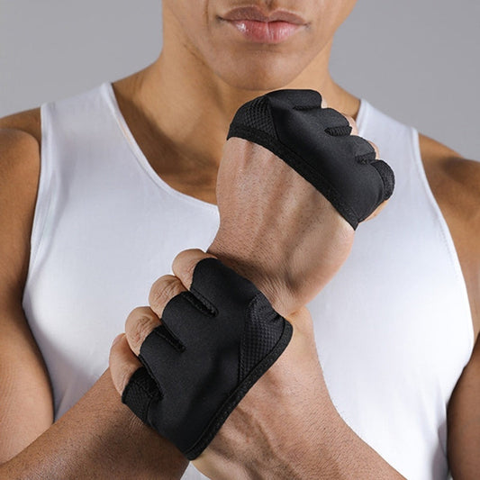 Non-Slip Breathable Half-Finger Workout Gloves