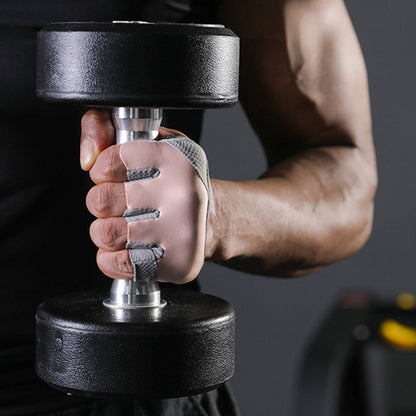 Non-Slip Breathable Half-Finger Workout Gloves