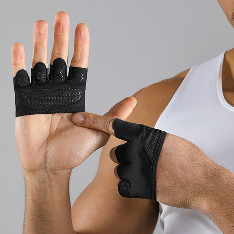 Non-Slip Breathable Half-Finger Workout Gloves