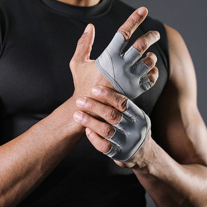 Non-Slip Breathable Half-Finger Workout Gloves
