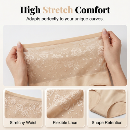 👙 Culottes taille haute pour femmes – Douces et confortables, couvrance totale, un indispensable au quotidien 💖