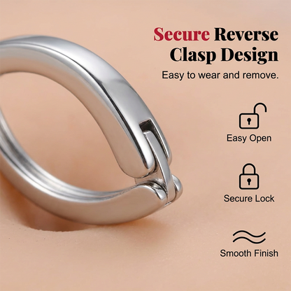 💍 BUY 1 GET 1 FREE! 🔥 Hinged Clicker Belly Button Ring – Surgical Steel, Easy to Open & Perfect for Healing or Daily Wear ✨
