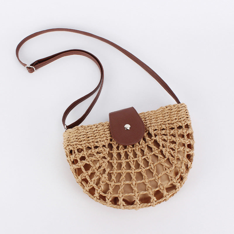 👜 PROMO LIMITÉE 50% DE RÉDUCTION ! 🧺 Sac Bandoulière Tissé Boho – Style Main, Poche, Réglable & Intérieur Spacieux ✨