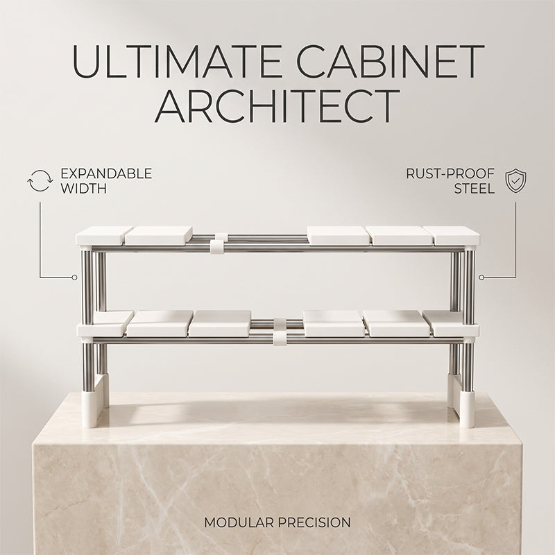 ✨🪜 Étagère sous évier modulable, rangement maximal
