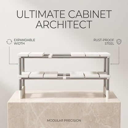 ✨🪜 Étagère sous évier modulable, rangement maximal
