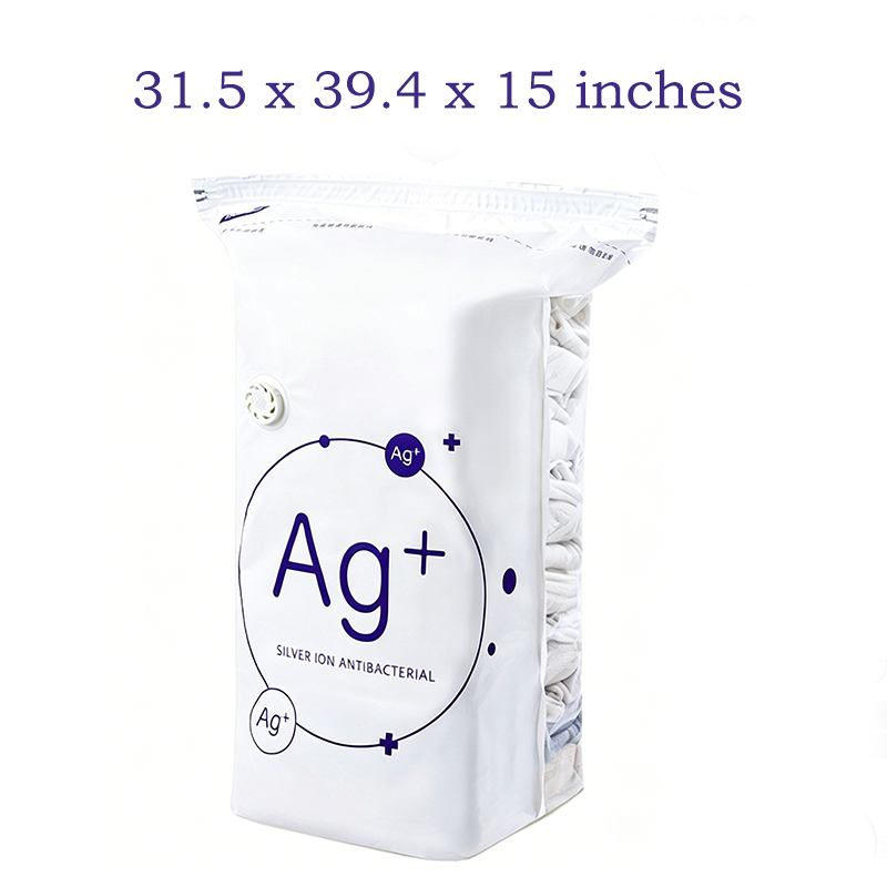 🔥 Organisateur de compression antibactérien 2-en-1 – Pour vêtements et couettes, gain de place garanti !