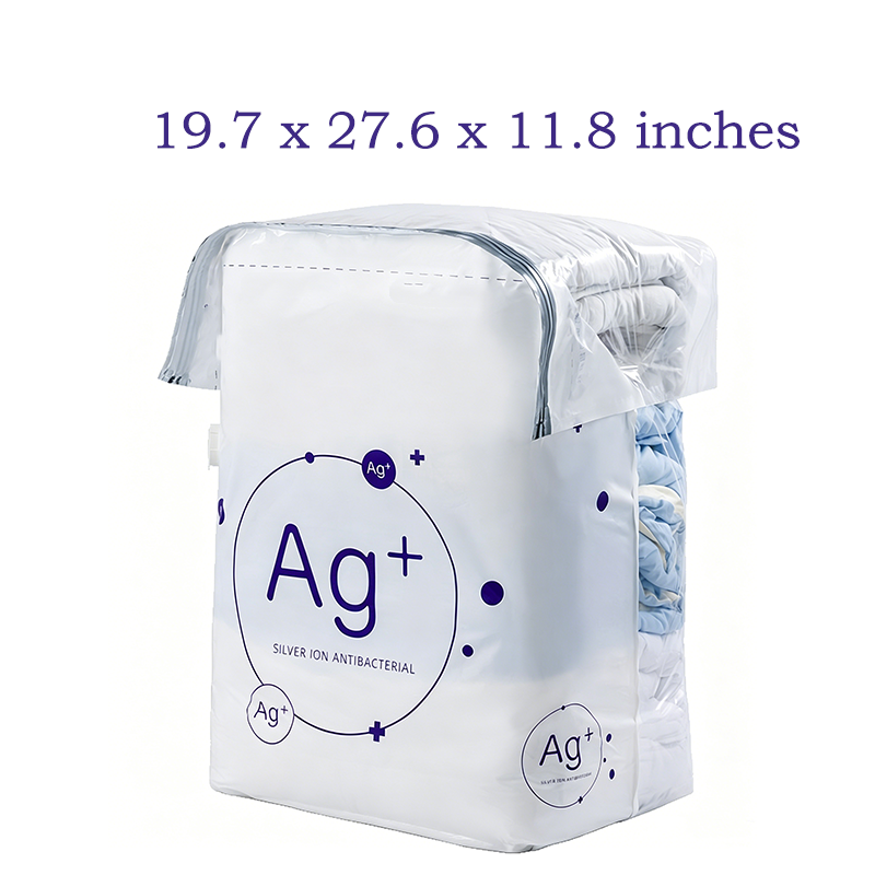 🔥 Organisateur de compression antibactérien 2-en-1 – Pour vêtements et couettes, gain de place garanti !