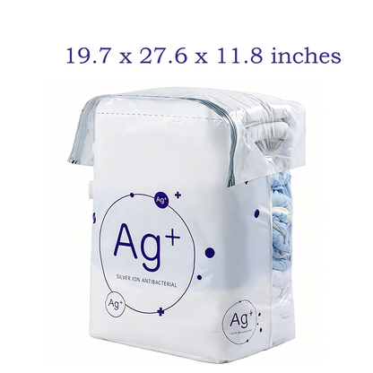 🔥 Organisateur de compression antibactérien 2-en-1 – Pour vêtements et couettes, gain de place garanti !