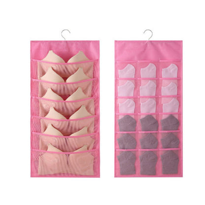 📢📢50% OFF !! ⏰Double-Sided Storage Underwear Hanging Organizer