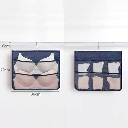 📢📢50% OFF !! ⏰Double-Sided Storage Underwear Hanging Organizer