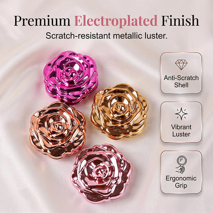 🌹 -50% DE RABAIS MAINTENANT ! Miroir à maquillage pliant élégant couleur or rosé