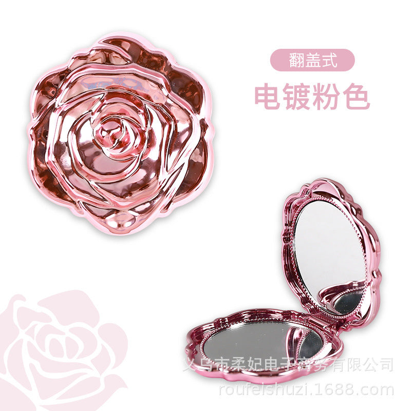 🌹 -50% DE RABAIS MAINTENANT ! Miroir à maquillage pliant élégant couleur or rosé