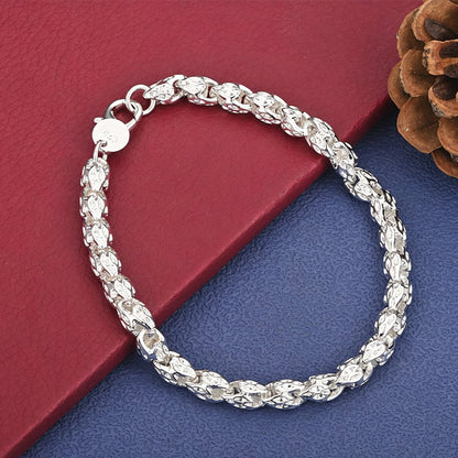 📢📢50% DE RÉDUCTION !! ⏰Bracelet et collier tendance à maillons en forme d'écailles de dragon
