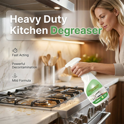 💥Spray Dégraissant Multi-usages Puissant – Nettoyant Universel pour Cuisine, Voiture, Moteur et Surfaces Diverses – Élimine Graisses et Saletés Tenaces – Formule Efficace Sans Rinçage – 500ml 🧽