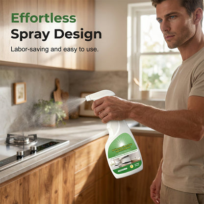 💥Spray Dégraissant Multi-usages Puissant – Nettoyant Universel pour Cuisine, Voiture, Moteur et Surfaces Diverses – Élimine Graisses et Saletés Tenaces – Formule Efficace Sans Rinçage – 500ml 🧽