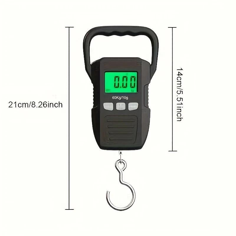 🔥Remise de 50 % à durée limitée⚖️ Mini Balance Électronique de Voyage — 60 kg, Écran LCD Rétroéclairé, Compacte & Précise 🧳