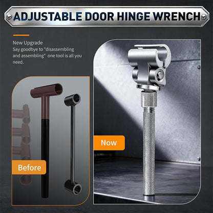 🔧47% DE RÉDUCTION! 🚪 Clé Universelle Réglable pour Charnières – Acier inoxydable, 19,5 cm & polyvalente – Idéale pour le bricolage et l'ajustement des portes 🛠️