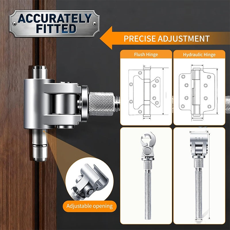 🔧47% DE RÉDUCTION! 🚪 Clé Universelle Réglable pour Charnières – Acier inoxydable, 19,5 cm & polyvalente – Idéale pour le bricolage et l'ajustement des portes 🛠️