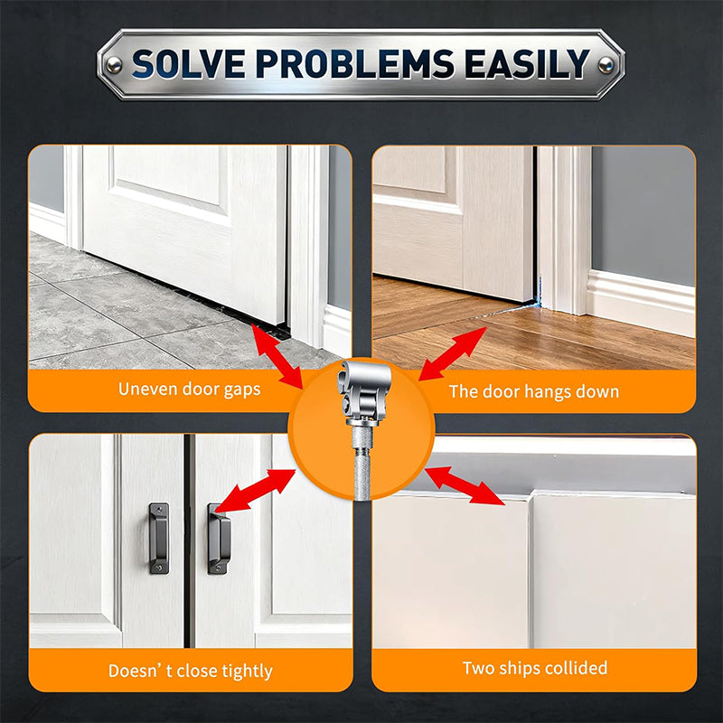 🔧47% DE RÉDUCTION! 🚪 Clé Universelle Réglable pour Charnières – Acier inoxydable, 19,5 cm & polyvalente – Idéale pour le bricolage et l'ajustement des portes 🛠️