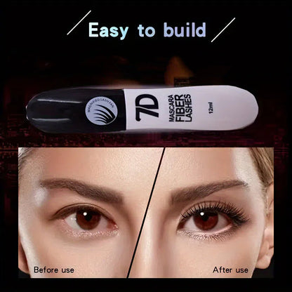 ✨ Mascara Fibres Imperméable 7D – 12 ml – Volume Intense & Tenue Longue Durée for Regard Spectaculaire