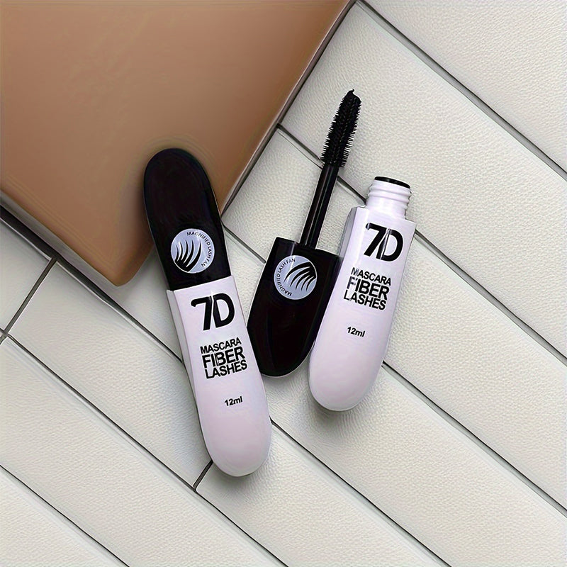 ✨ Mascara Fibres Imperméable 7D – 12 ml – Volume Intense & Tenue Longue Durée for Regard Spectaculaire