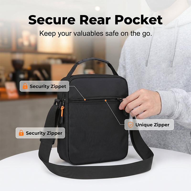🌟🛍️ -50% ! 👜 Sac Bandoulière Léger Oxford Homme – Tissu Déperlant, Polyvalent & Ergonomique pour le Quotidien