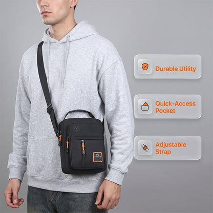 🌟🛍️ -50% ! 👜 Sac Bandoulière Léger Oxford Homme – Tissu Déperlant, Polyvalent & Ergonomique pour le Quotidien