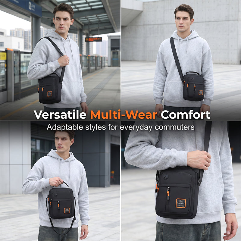 🌟🛍️ -50% ! 👜 Sac Bandoulière Léger Oxford Homme – Tissu Déperlant, Polyvalent & Ergonomique pour le Quotidien