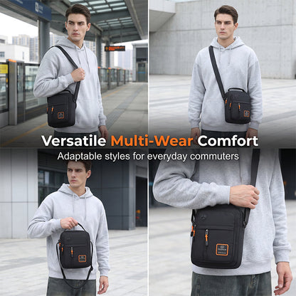 🌟🛍️ -50% ! 👜 Sac Bandoulière Léger Oxford Homme – Tissu Déperlant, Polyvalent & Ergonomique pour le Quotidien