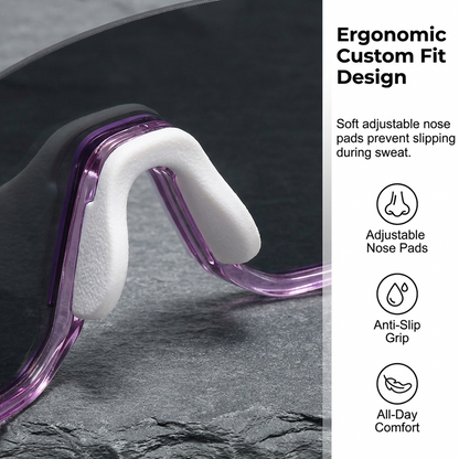 Large Frame UV Protection Sports Glasses
