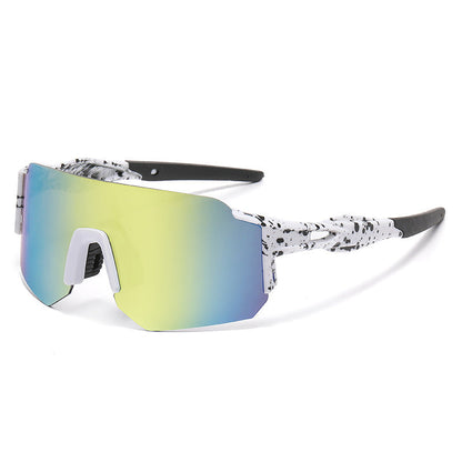 Large Frame UV Protection Sports Glasses