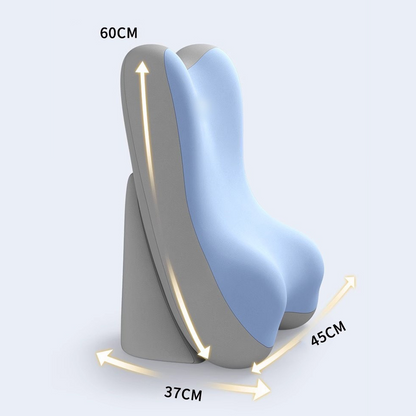 🛏️ -50% ! 💤 Coussin Dossier de Lecture Ergonomique avec Accoudoirs – Mousse Mémoire de Forme – Soulage les Douleurs Dorsales pour Lit & Canapé 📖