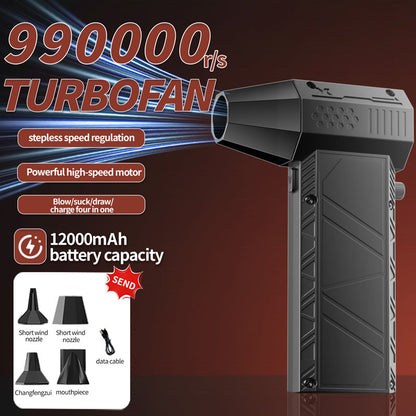 💨 -50% ! Souffleur & Aspirateur Portatif Sans Fil 🔧 Double fonction, puissance redoutable, idéal pour bureau, maison, atelier et voiture 🧹 Offre limitée ⏳