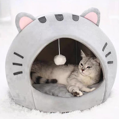 🐾 Le lit-tente 2-en-1 qui offre à votre animal son petit cocon de confort ! 🏡