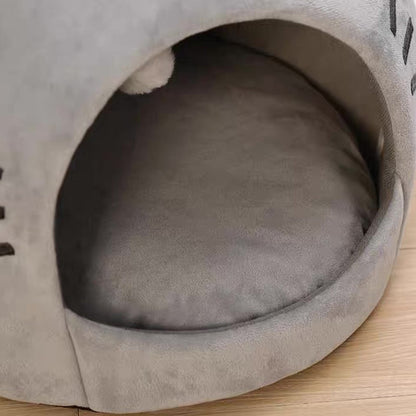 🐾 Le lit-tente 2-en-1 qui offre à votre animal son petit cocon de confort ! 🏡