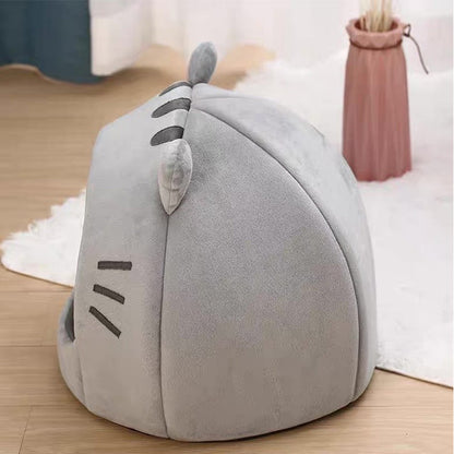 🐾 Le lit-tente 2-en-1 qui offre à votre animal son petit cocon de confort ! 🏡