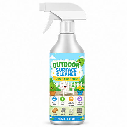 🧼 ACHETEZ 2, OBTENEZ 1 GRATUIT (Équivalent -50%) ! 🏠 Nettoyant Multi-Surfaces pour Terrasse – 120 ml – Spray & Essuyage pour Pierre, Bois & Carrelage Extérieur 🌿