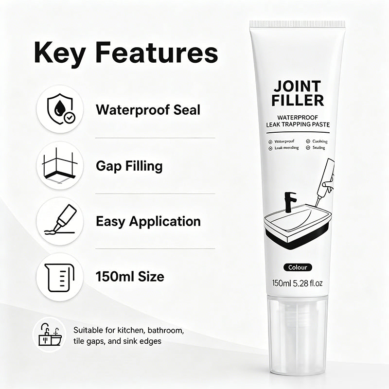 🔧💧 Mastic de jointoiement multi-usage imperméable – Idéal pour salle de bain, cuisine et extérieur ! 🏠✨