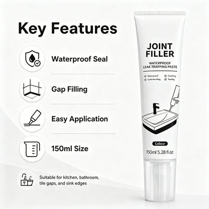 🔧💧 Mastic de jointoiement multi-usage imperméable – Idéal pour salle de bain, cuisine et extérieur ! 🏠✨